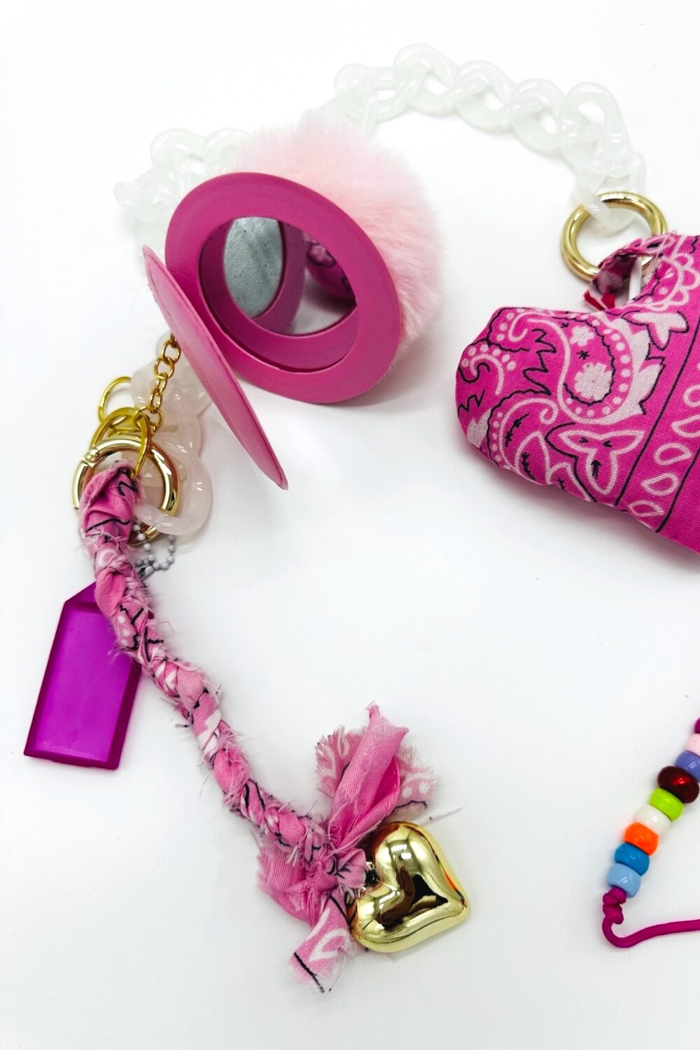 Bandana Pink Charm - Image 2
