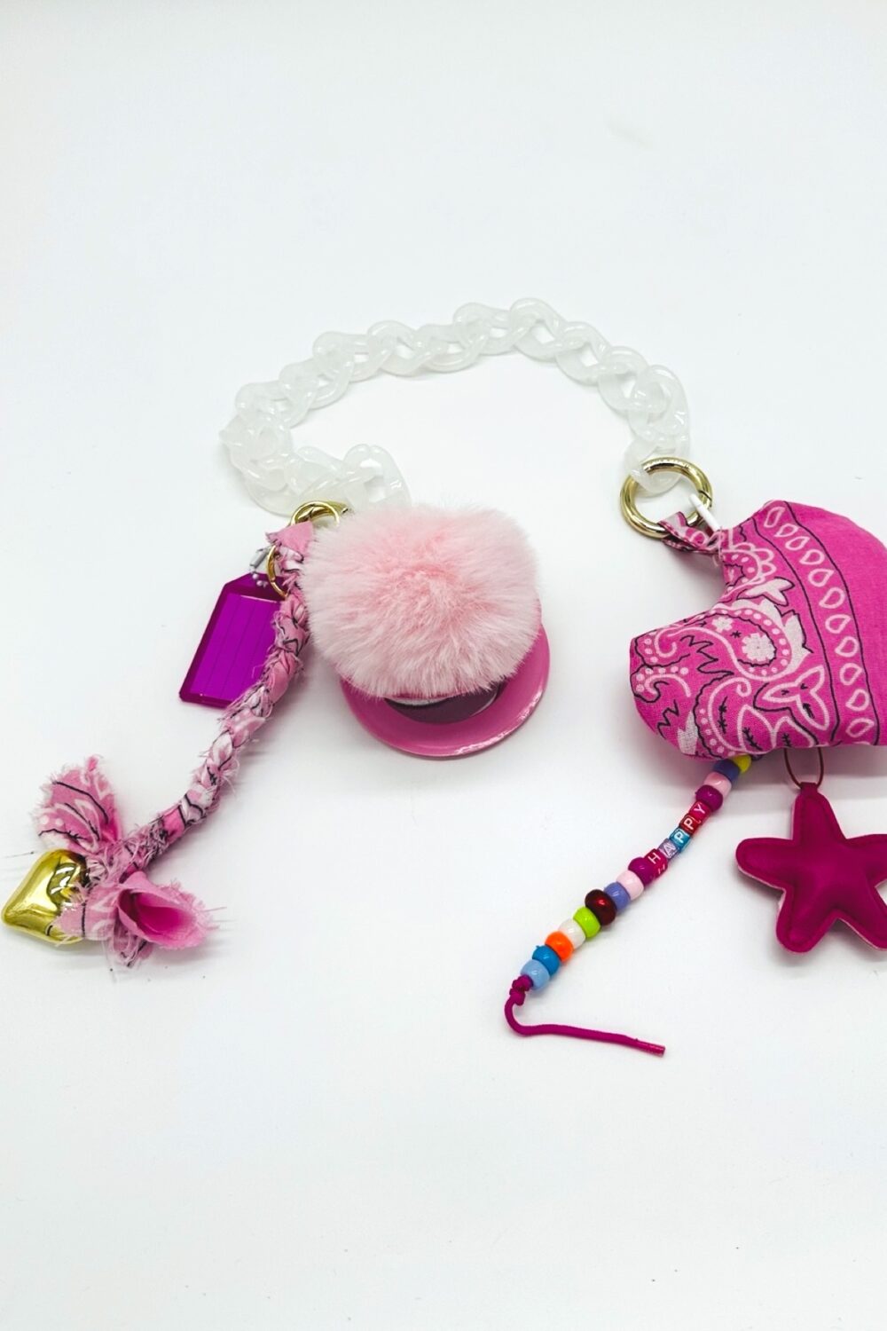 Bandana Pink Charm
