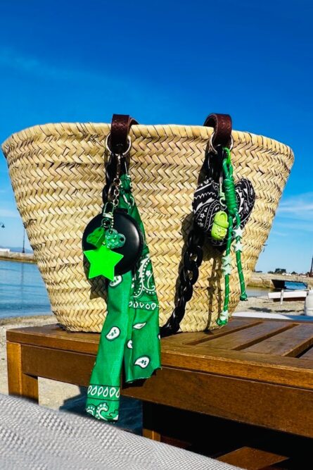 Bandana Green Charm