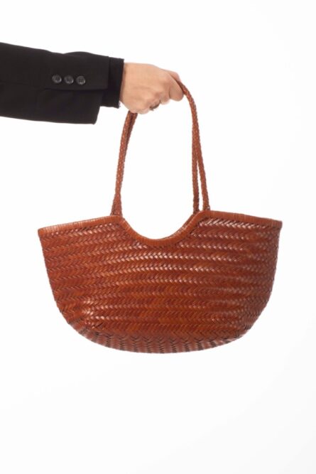 Standard Leather Handmade Bag Cognac